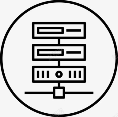 服务器服务器中心数据图标图标