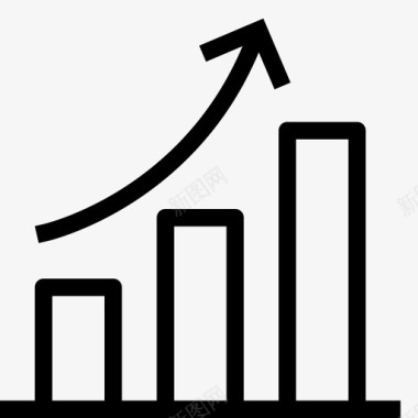 电视台报表条形图分析数据图标图标