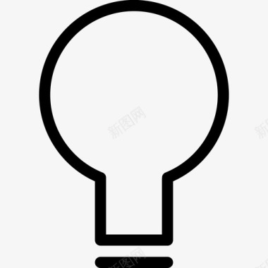 灯泡创意创新图标图标