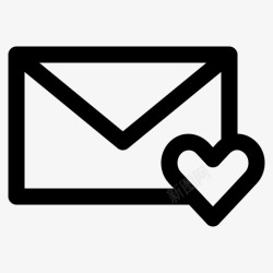 信封式消息框电子邮件式电子邮件信封图标高清图片