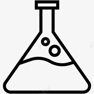 锥形烧瓶化学烧瓶化学图标图标