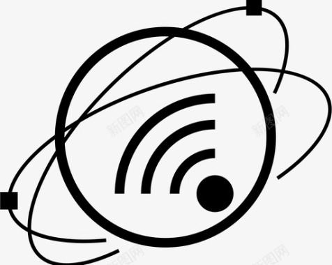 连接wifi互联网连接spot图标图标