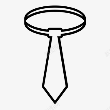 人生指导领带指导男士领带图标图标