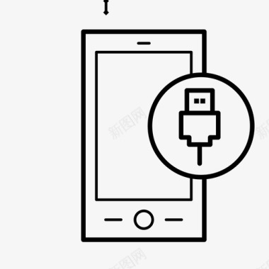 矢量触摸智能手机通知手机手机通知图标图标