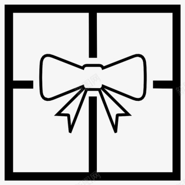 礼品礼盒免费图标图标