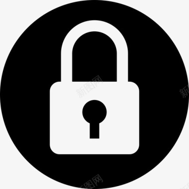 锁锁挂锁密码图标图标