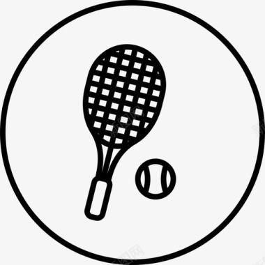 网球游戏草坪图标图标