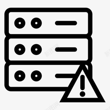 服务器服务器错误托管网络图标图标