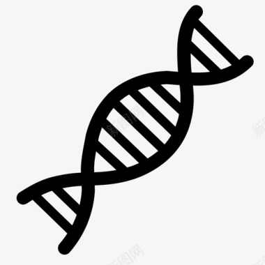dna双螺旋遗传学图标图标