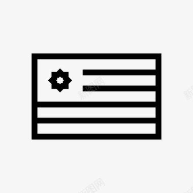乌拉圭国家国旗图标图标