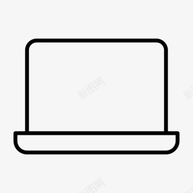 笔记本电脑笔记本电脑屏幕macbook图标图标