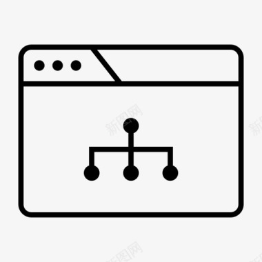 头脑主题浏览器结构头脑风暴图表图标图标