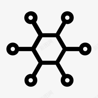 网络社交网络社交蜘蛛网图标图标