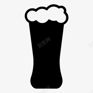 啤酒饮料猪蹄图标图标