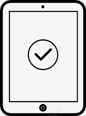 卡通平板电脑平板电脑ipad平板电脑安全图标图标