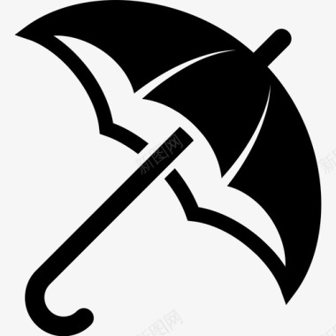 阳伞伞保险阳伞图标图标