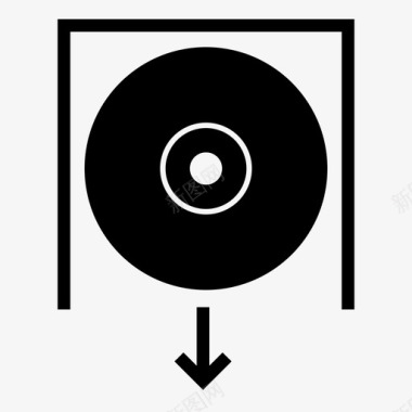 样机CD弹出cd光盘图标图标