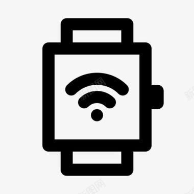 自动化智能手表wifismartwatchwifi家庭自动化图标图标