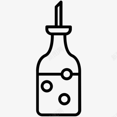 酱汁瓶调味料食品图标图标