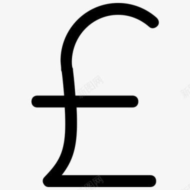 财富比重英镑财富用户界面图标集合图标