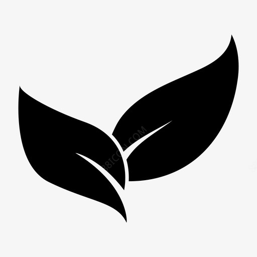 生态友好生长树叶icon图标免费下载-图标ifboxyxf-88icon图标网