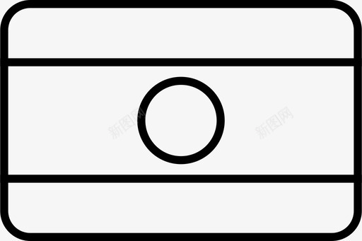 矩形指示牌老挝亚洲国家图标图标