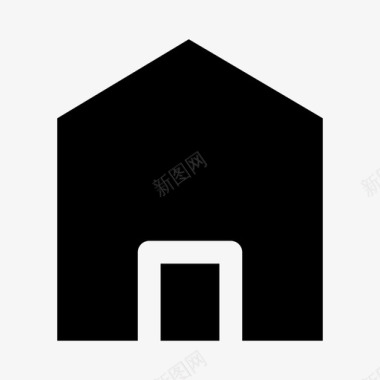 水乡房屋房屋建筑住宅图标图标
