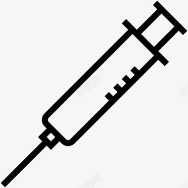 儿童射击游戏注射静脉注射注射器图标图标