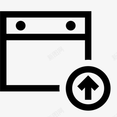 月表格上传日历月日程表图标图标