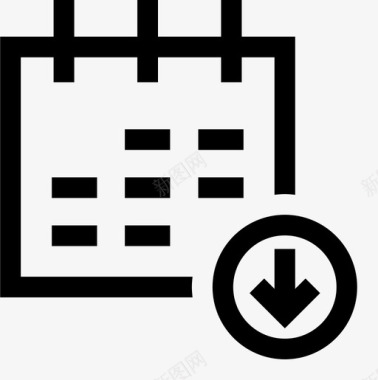 日程本日历月日程表图标图标