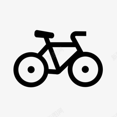 自行车自行车自行车道骑自行车图标图标