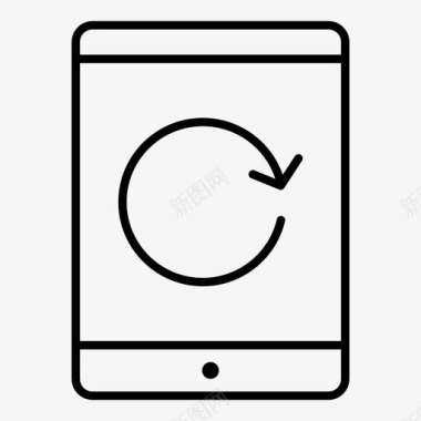 显示屏重新加载平板电脑android平板电脑电脑平板电脑图标图标