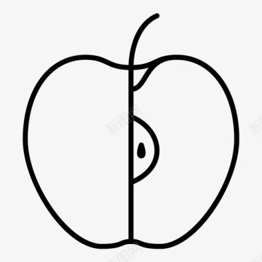 苹果节吃水果图标图标