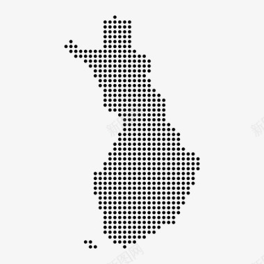 国家芬兰国家点图标图标