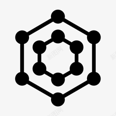 组织夏令营网络结构连接几何图标图标