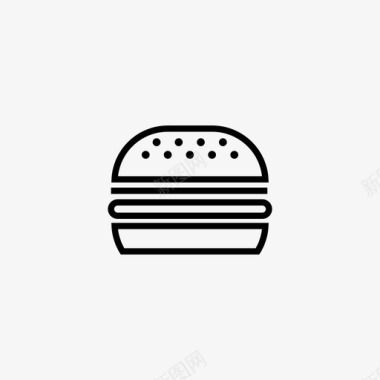汉堡快餐麦当劳图标图标