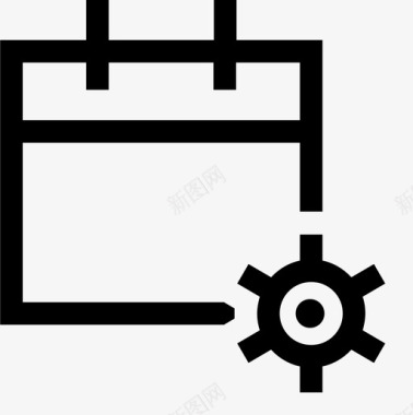 月表格设置日历月计划图标图标