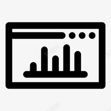 分析图表模板下载在线统计分析条形图图标图标