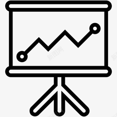 展示商业信息图形展示商业展示黑板图标图标