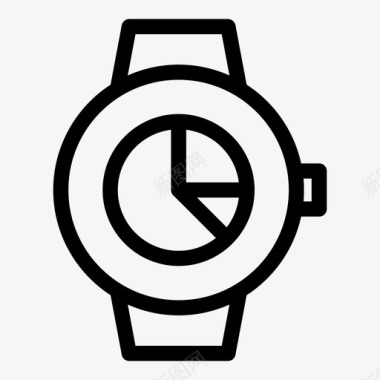 杂粮饼smartwatch饼图业务正图图标图标