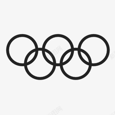 奥林匹克五环奥运会标志图标图标