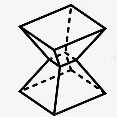 不规则图形不规则多面体三维三维形状图标图标