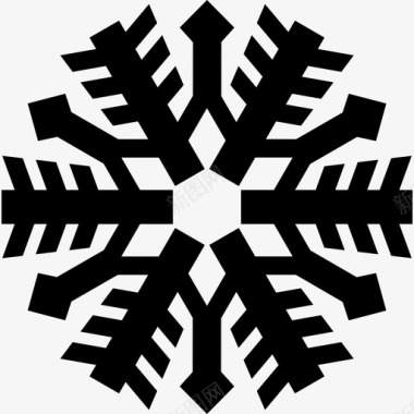 雪花雪花形状形状超图标图标