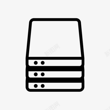 ssd服务器硬盘raid图标图标