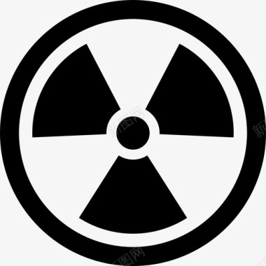 射线核原子辐射图标图标