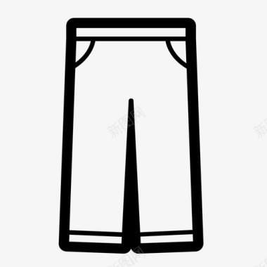 裤子牛仔裤男式裤子图标图标