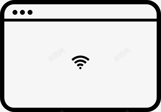 互联网wifiwifi接入浏览器图标图标