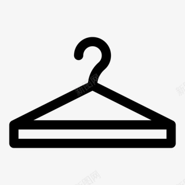 衣架衣柜架纯系列图标图标