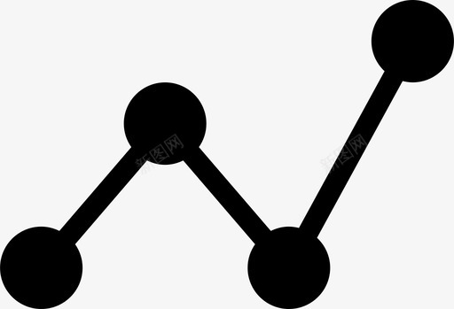 商务图点图数据直线图标图标