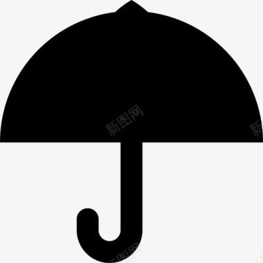 雨伞下雨遮阳图标图标